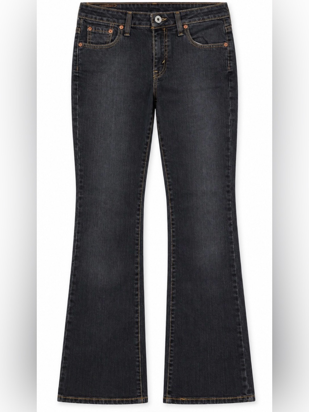 Levi’s Y2K Dark Wash Bootcut Jeans Size 5M Low Rise Stretch Denim